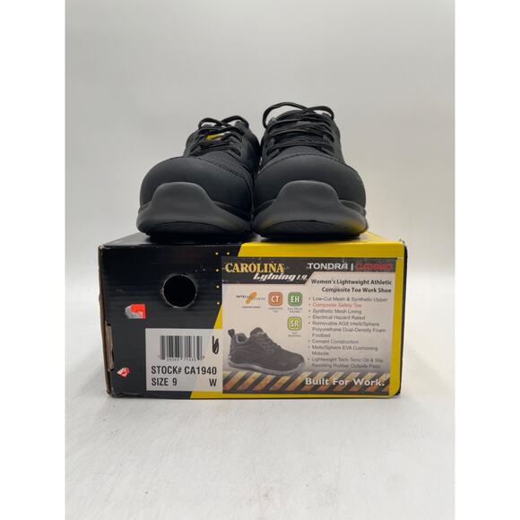 CAROLINA TONDRA CA1940 Women's NEW Composite-Toe Work Shoe Black US Size 9 W - Picture 11 of 11